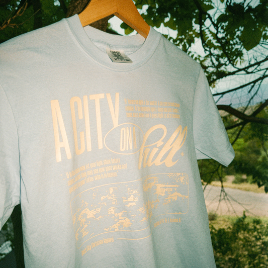 City on a Hill - Comfort Colors (Chambray Blue)