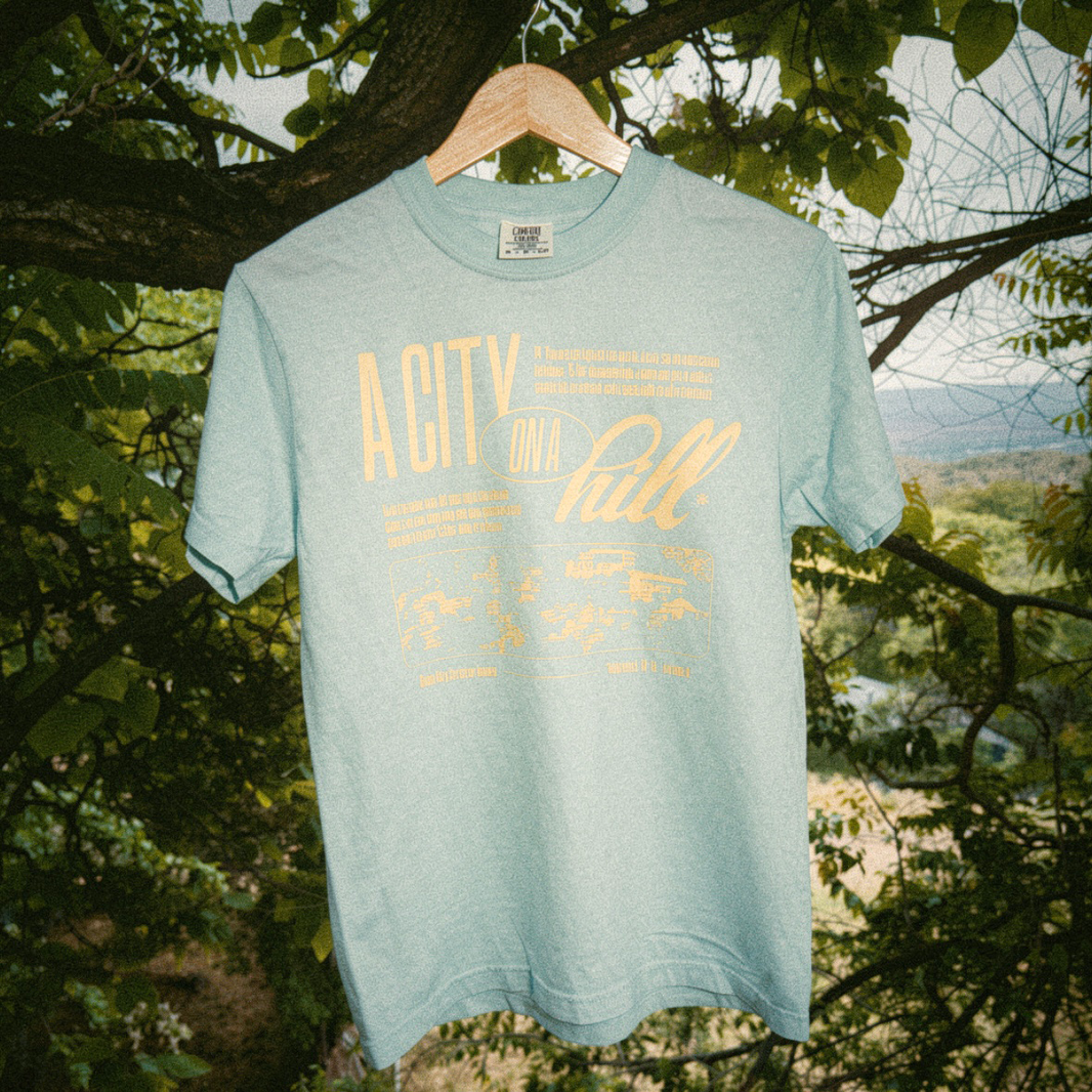 City on a Hill - Comfort Colors (Chambray Blue)