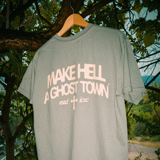 Make Heaven Crowded - Comfort Colors (Light Green)