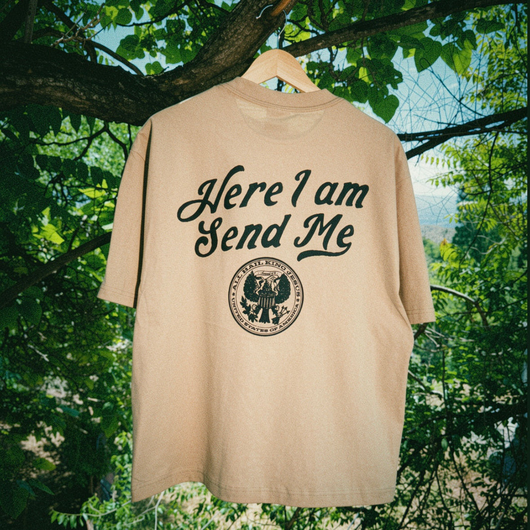 "Here I am, Send Me" - Heavyweight Tee