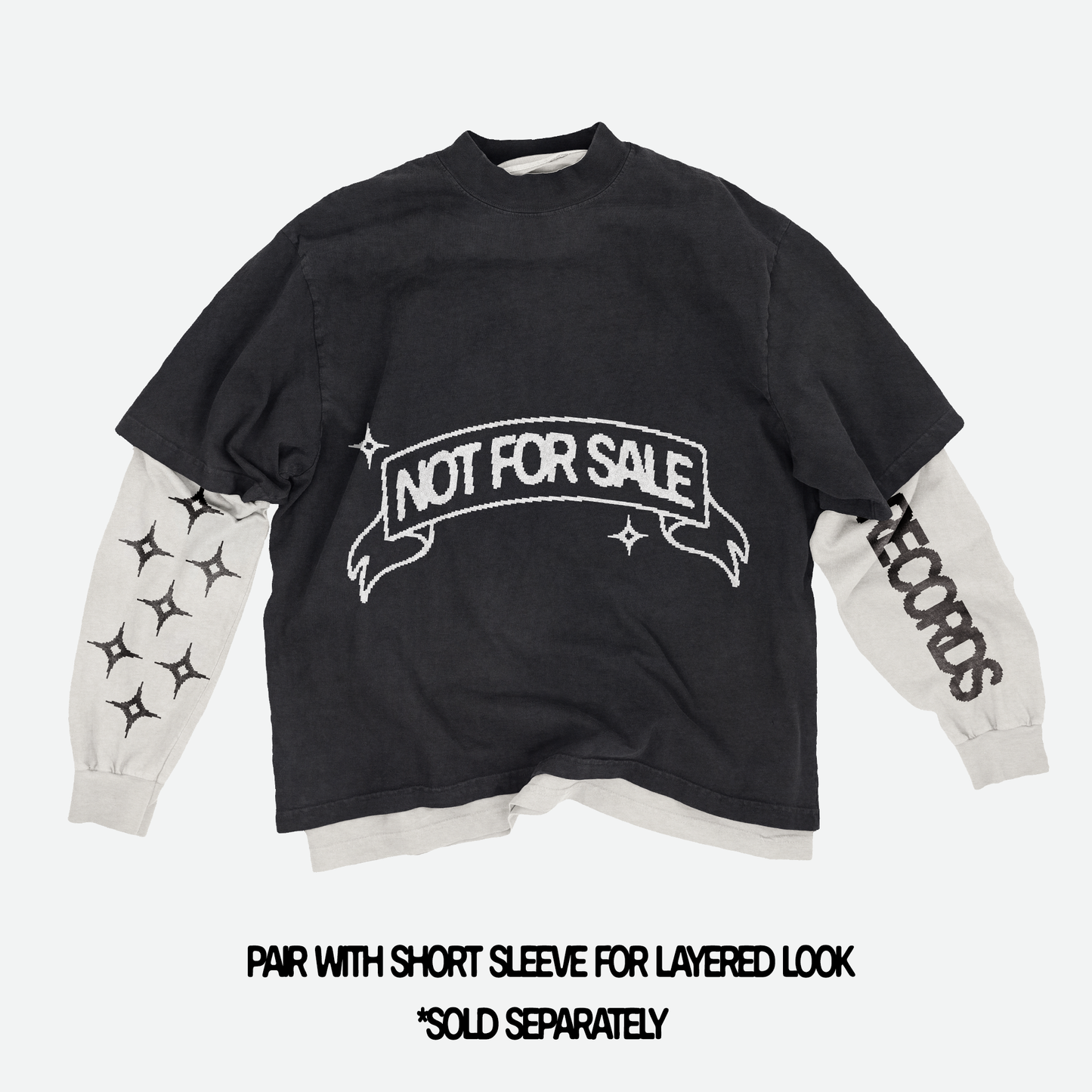 Off-White Long Sleeve Tee - Apollo Records©