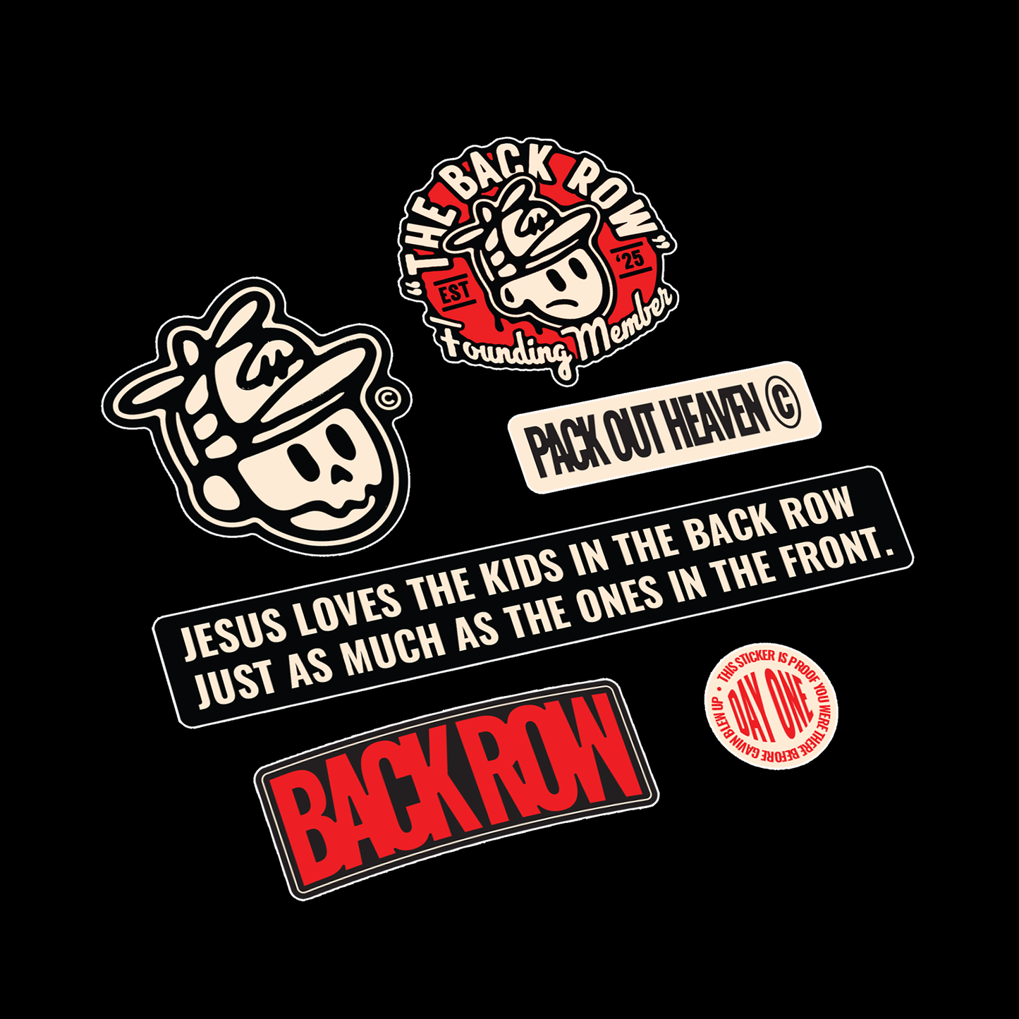 Back Row - Founding Member Bundle