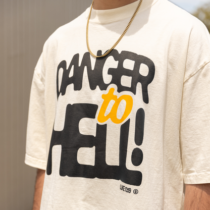 "DANGER TO HELL" - Oversized Tee (PRE-ORDER)
