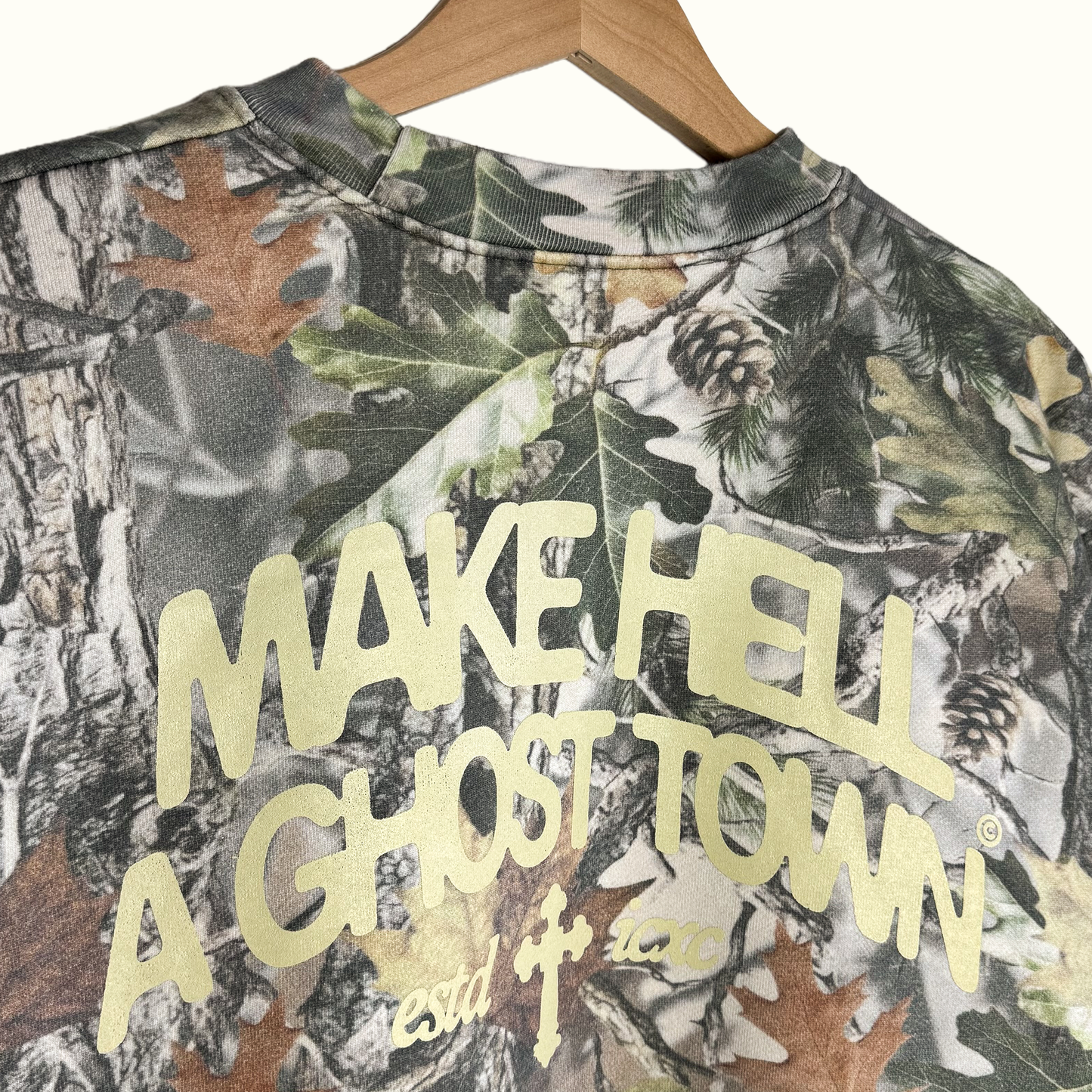 MHAGT© - Camo Heavyweight Crewneck