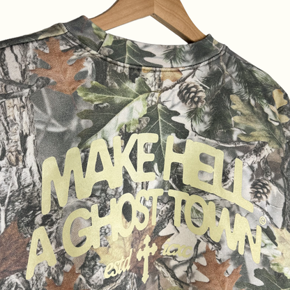 MHAGT© - Camo Heavyweight Crewneck