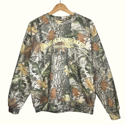 MHAGT© - Camo Heavyweight Crewneck