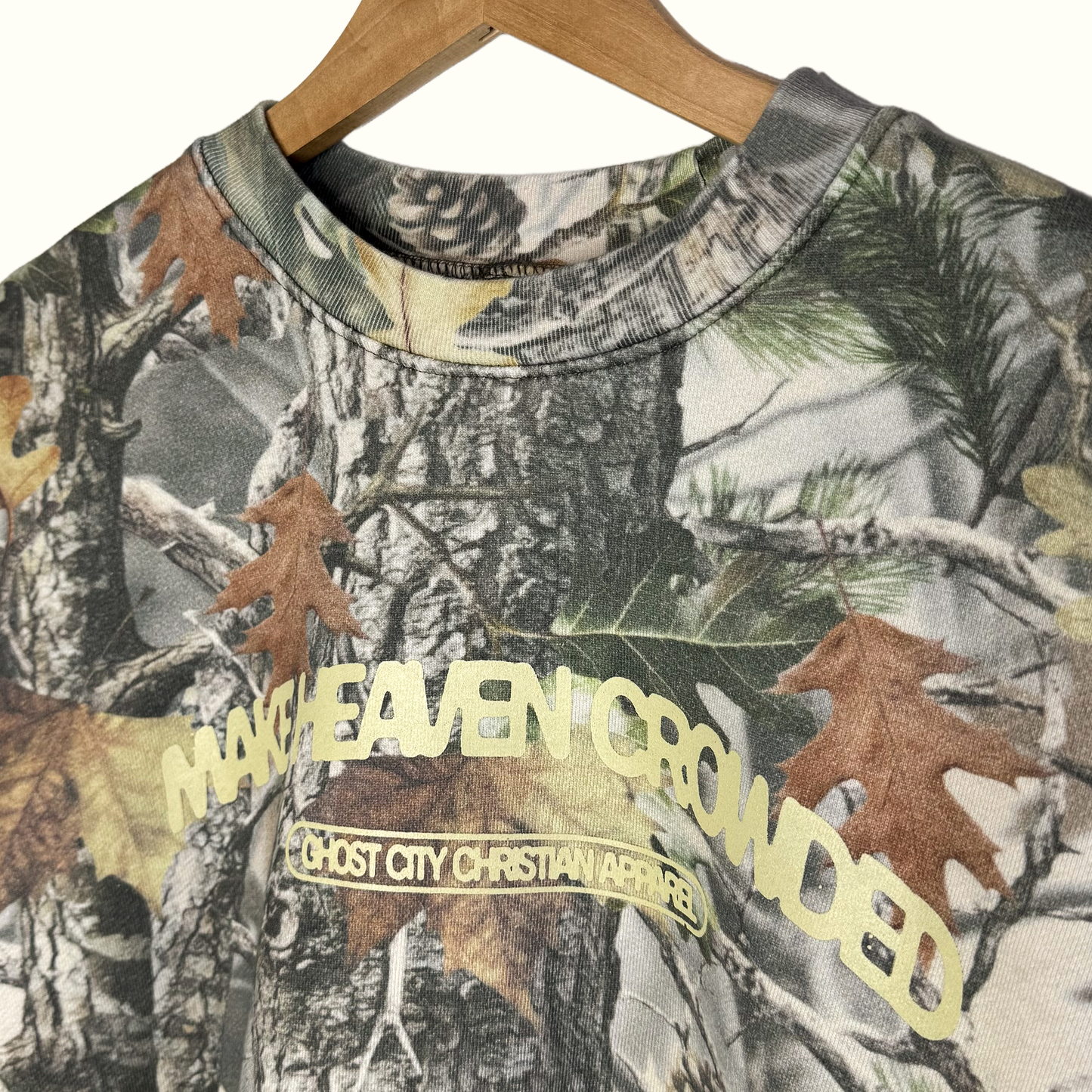 MHAGT© - Camo Heavyweight Crewneck