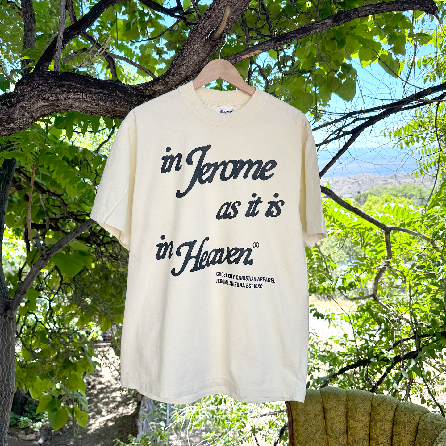 "As it is in Heaven" Heavyweight Tee