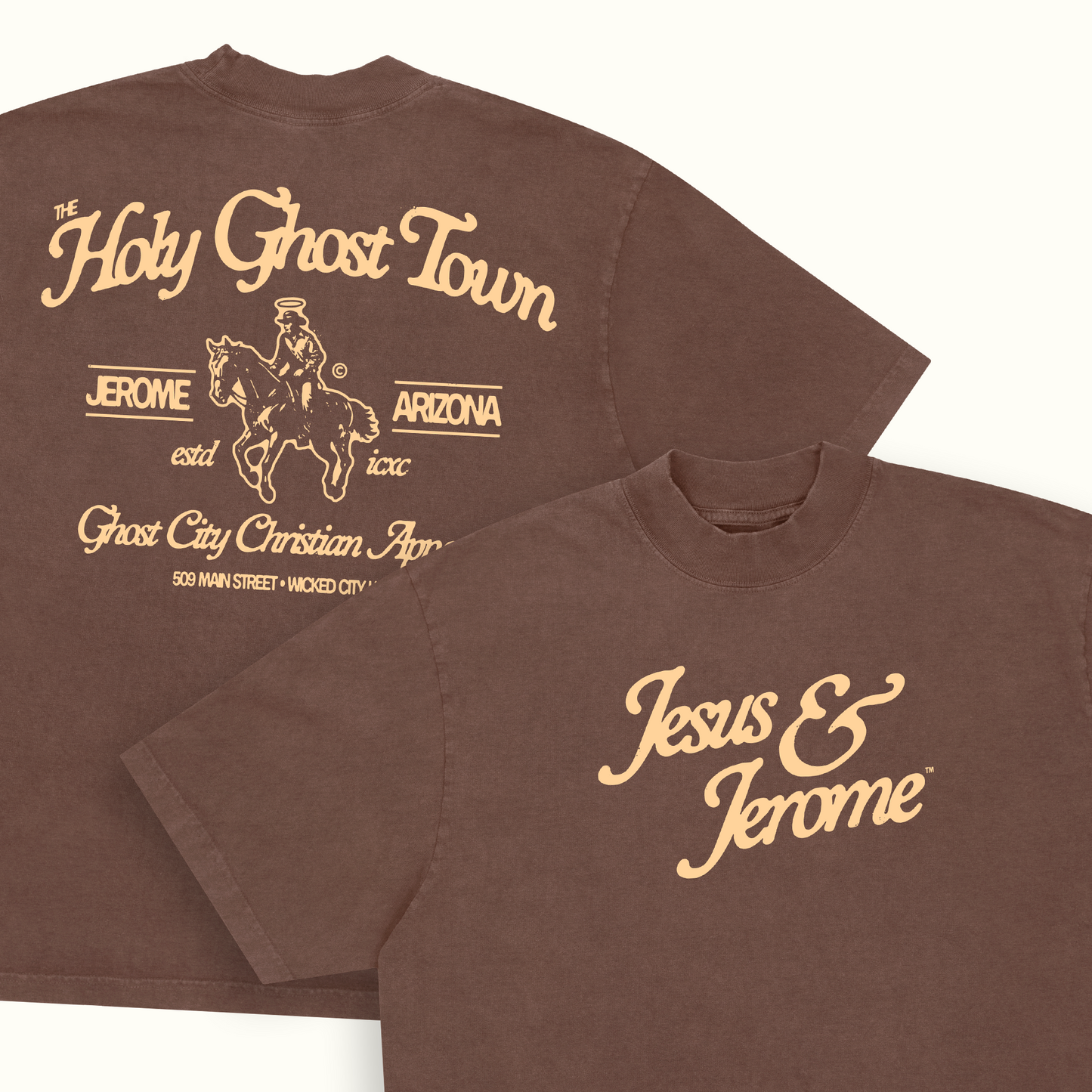 Jesus & Jerome - Oversized Tee
