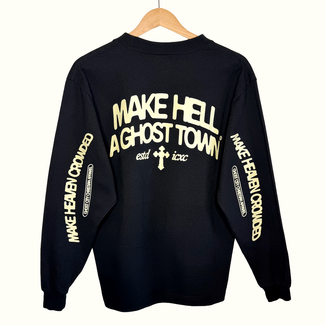 MHAGT© - Long-sleeve Tee (Black)
