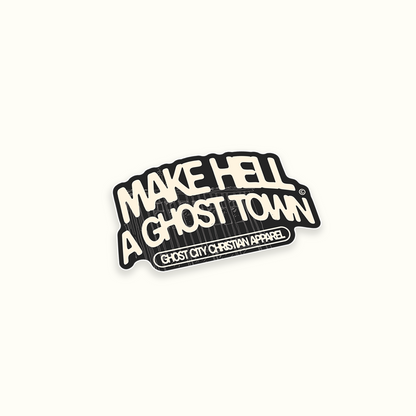 Sticker Pack - Ghost City / "MAKE HELL A GHOST TOWN"