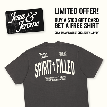 Limited Edition - $100 Gift Card & Free Shirt